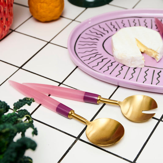 Kip & Co - Purple patch salad servers