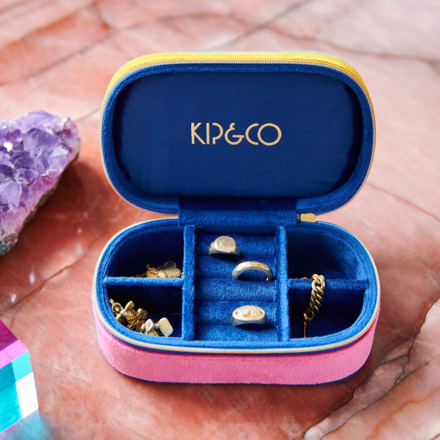 Kip & Co - Jewels for Jewels travel jewellery box