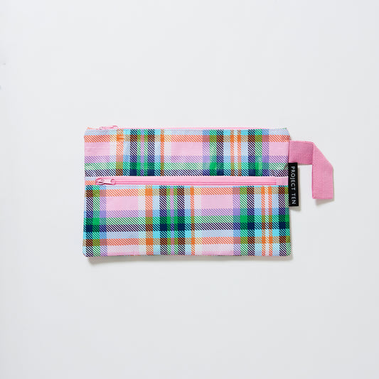 Project Ten - double zip pouch