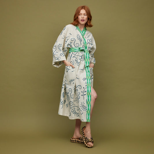 Sage x Clare - Santa Monica robe