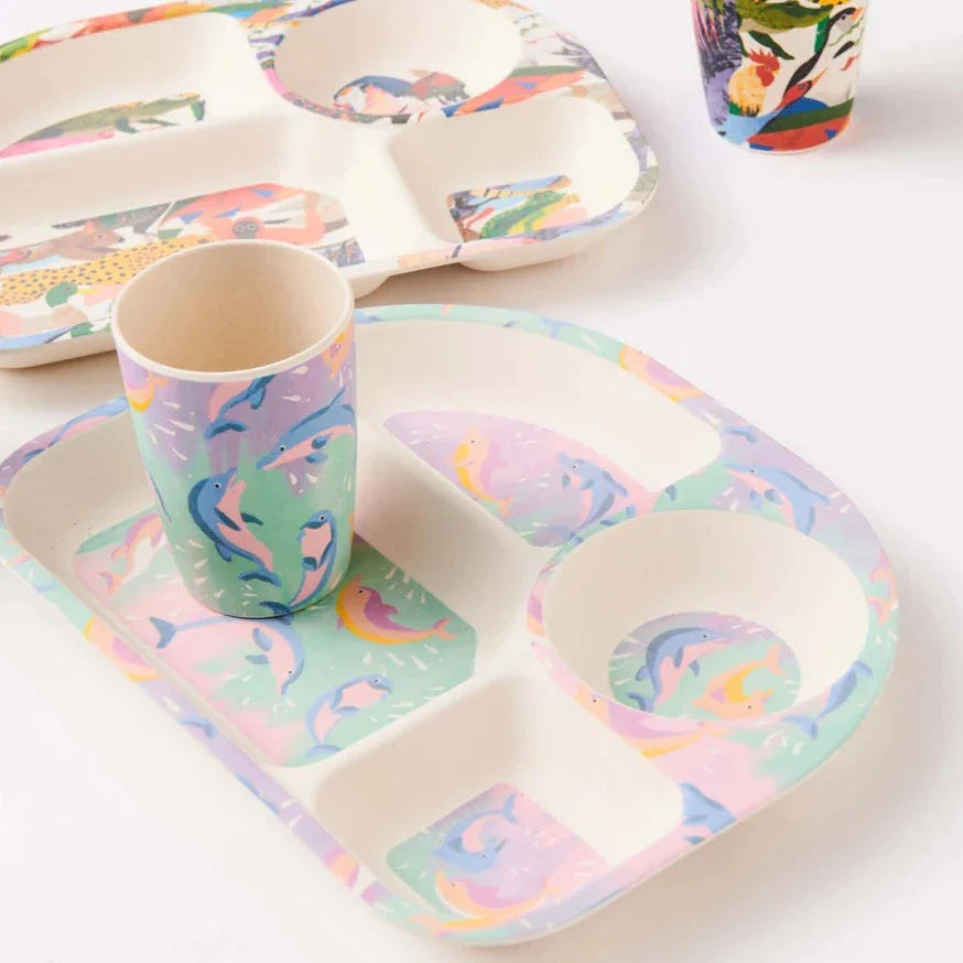 Kip&Co - Dolphin Magic kids cup 2P set