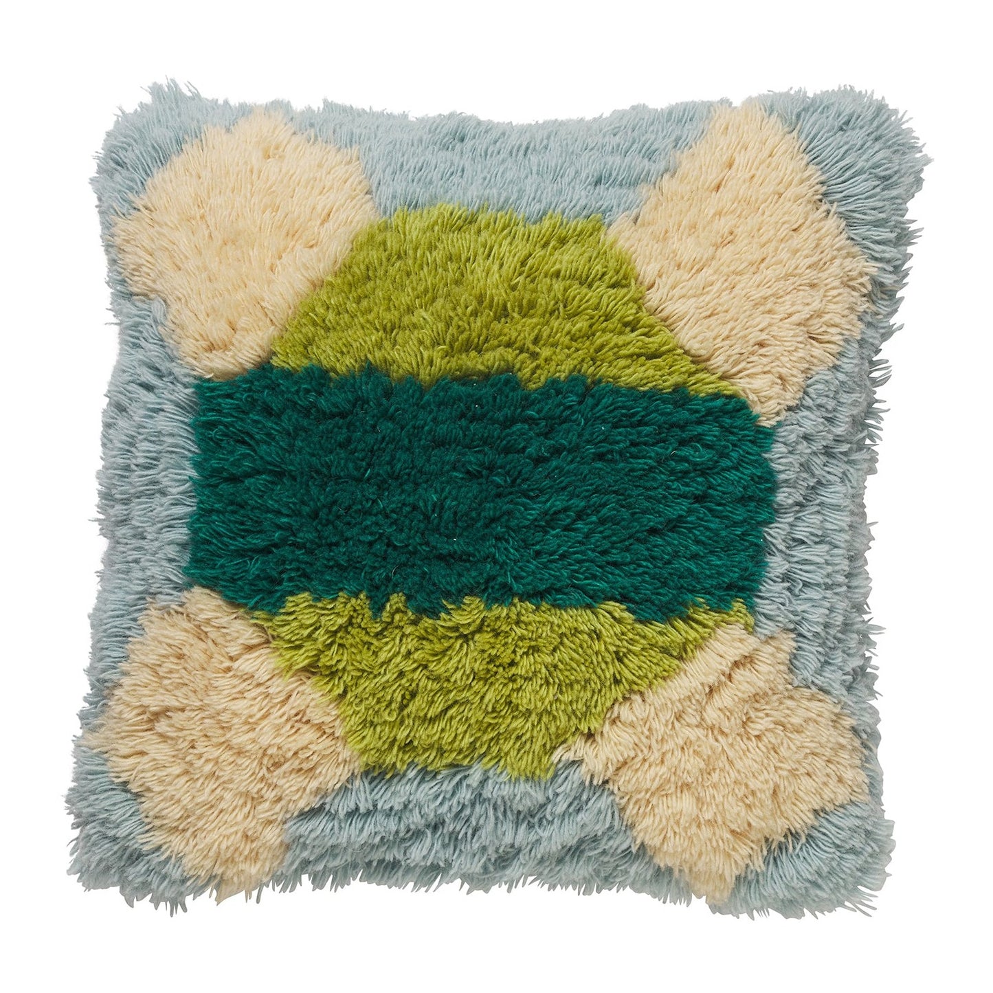 Sage x Clare - Hastings shag cushion 50cm x 50cm